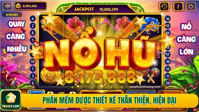 Phần mềm được thiết kế thân thiện, hiện đại Phần mềm được thiết kế thân thiện, hiện đại